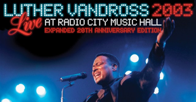 Luther Vandross – Live At The Radio City Music Hall – J Records